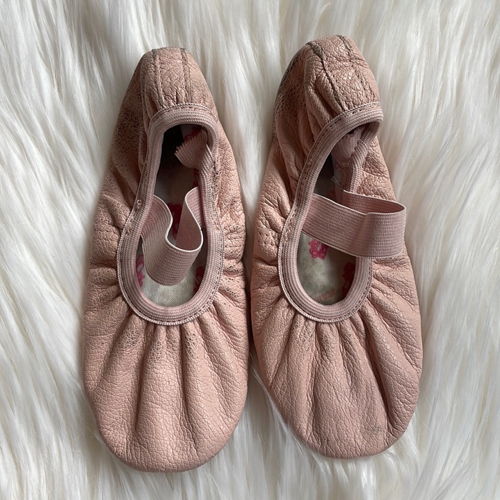 Toddler ballet slippers size 10